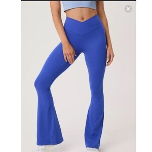 5 Pair Bundle Aerie Offline 4 Flare and 1 7/8 Leggings Yoga Pants Wide Leg XS/S